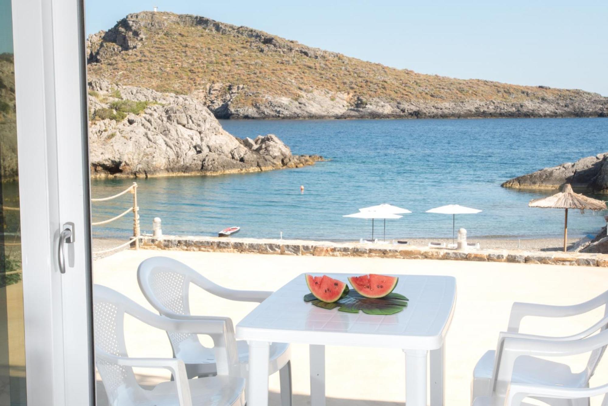 קאלי לימנס Beachfront Studio Kyma West ~ Crete'S Hidden Gem מראה חיצוני תמונה